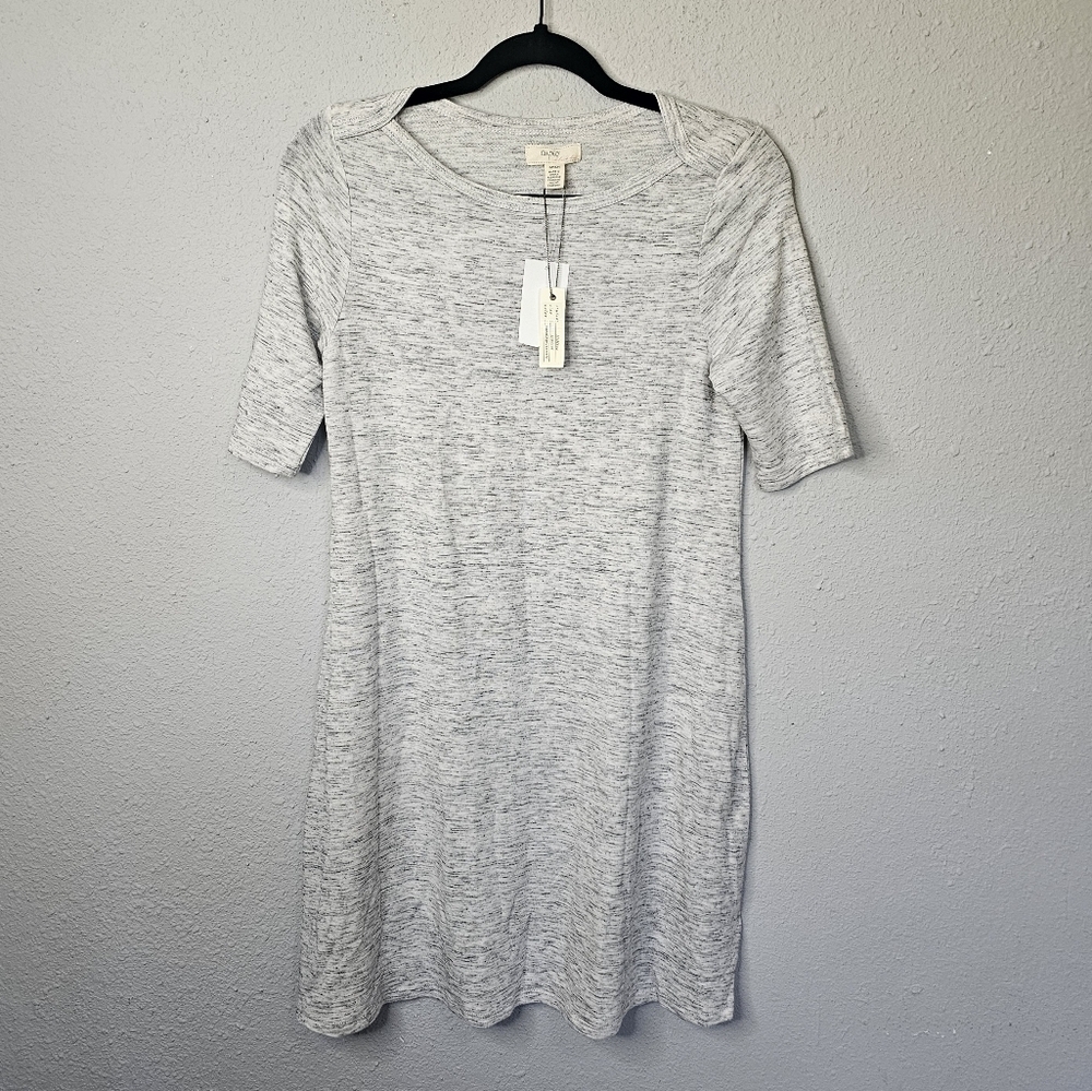 Cupio Blush Tee Shirt Dress Size Small Gray Stretchy Soft‎ Loungewear
